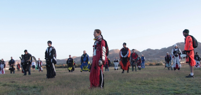 Самая большая Стая... (Воздух, wingsuit, world record)