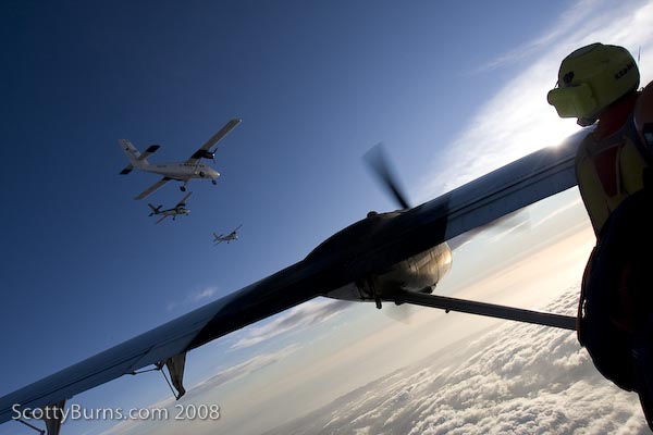 Самая большая Стая... (Воздух, wingsuit, world record)