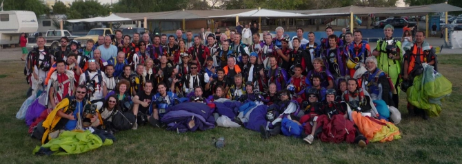 Самая большая Стая... (Воздух, wingsuit, world record)