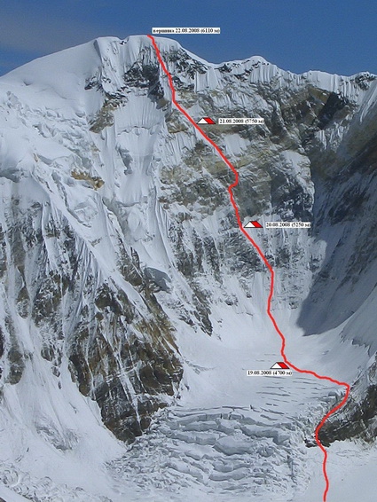 Номинанты «Хрустального пика 2008»: вершина Восьми Альпинисток... (Альпинизм, хрустальный пик, события, риск.ру, risk.ru, урубко, 8 альпинисток, горы)