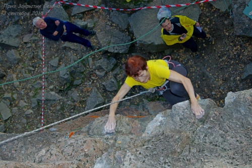 Приз Закрытия Сезона 2016. Отчет и фотографии (Скалолазание, скалолазание, альпинизм, соревнования, закрытие, скалы, ястребиное)
