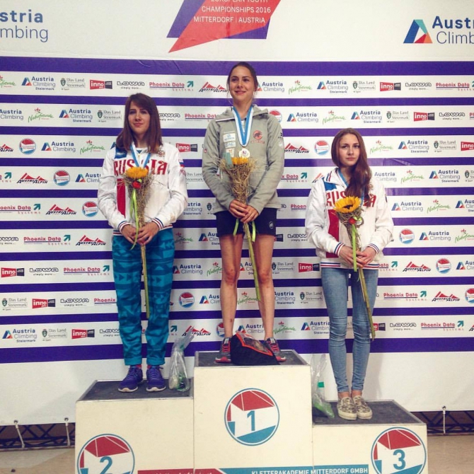 Российские скалолазы завоевали 17 медалей на первенстве Европы! (Скалолазание, Миттердорф, австрия, первенство европы, скалолазание, трудность, скорость, боулдеринг, сергей быдтаев, елизавета иванова, Карина Гареева)