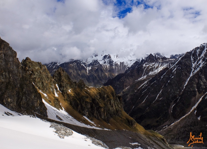 Беккантри лагерь Зеленая гостиница. (Ски-тур, скитур, приэльбрусте, адыл-су, адыр-су, веденин)