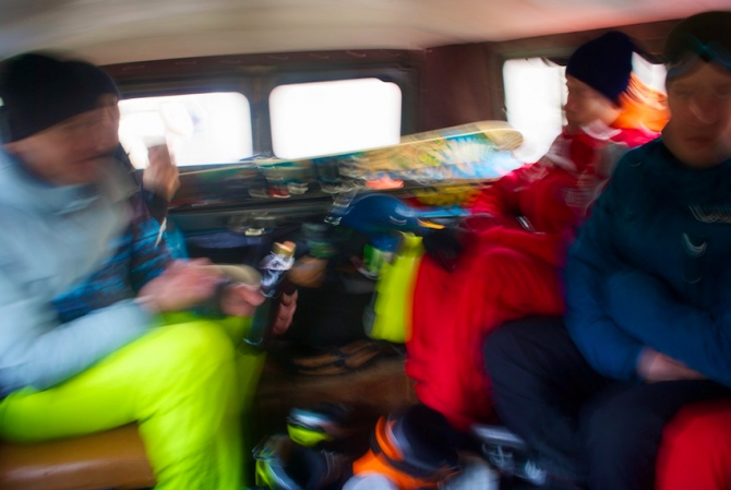 Говерла на день смеха. (Ски-тур, скитур, карпаты, Брескул, Пожежевская)