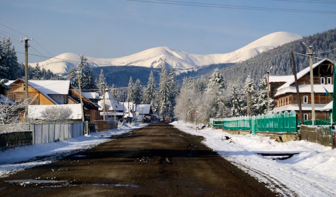 Говерла на день смеха. (Ски-тур, скитур, карпаты, Брескул, Пожежевская)