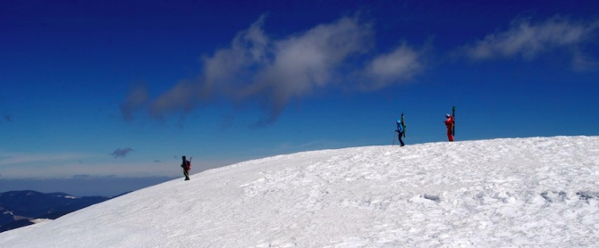 Говерла на день смеха. (Ски-тур, скитур, карпаты, Брескул, Пожежевская)