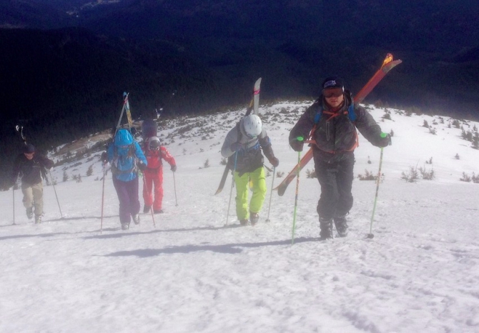 Говерла на день смеха. (Ски-тур, скитур, карпаты, Брескул, Пожежевская)