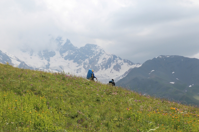 Треккинг в Сванетии, август 2016 г. (Горный туризм)