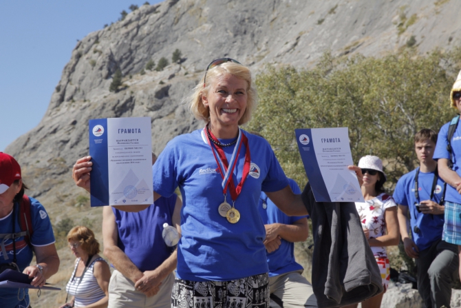 «Чемпионат ветеранов альпинизма и скалолазания» и первый «Чемпионат России среди ветеранов в скальном классе» в Судаке. Крым.