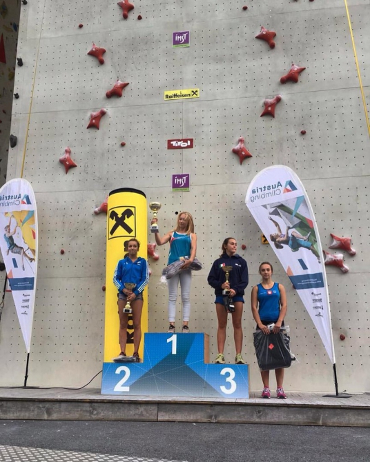Пермские скалолазки завоевали две медали в Австрии! (Скалолазание, имст, австрия, скалолазание, скорость, молодежный кубок европы, Елена Ремизова, Дарья Кузнецова, Владимир Старцев, Мария Сарсадских, елена красовская)
