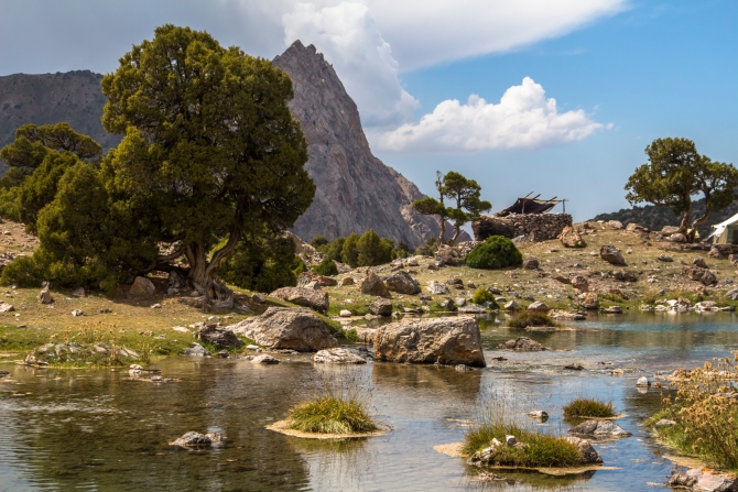 Фоторассказ о путешествии по Фанским горам (Горный туризм, фанские горы, турклуб маи, гиссарский хребет, чимтарга, энергия, москва, Большая Ганза, Мария, Ходжалокан, алаудин)