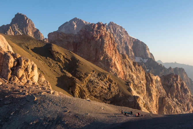 Фоторассказ о путешествии по Фанским горам (Горный туризм, фанские горы, турклуб маи, гиссарский хребет, чимтарга, энергия, москва, Большая Ганза, Мария, Ходжалокан, алаудин)