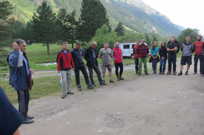 Узункол 2016. Сборы Федерации альпинизма Краснодарского края и альпклуба "Штурм". (факк, кирпич)