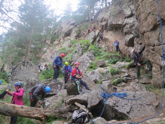 Узункол 2016. Сборы Федерации альпинизма Краснодарского края и альпклуба "Штурм". (факк, кирпич)