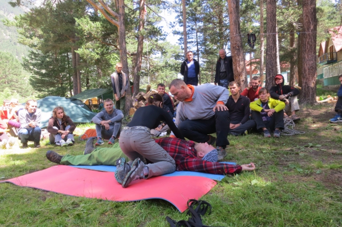 Узункол 2016. Сборы Федерации альпинизма Краснодарского края и альпклуба "Штурм". (факк, кирпич)