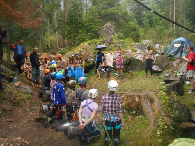 Узункол 2016. Сборы Федерации альпинизма Краснодарского края и альпклуба "Штурм". (факк, кирпич)