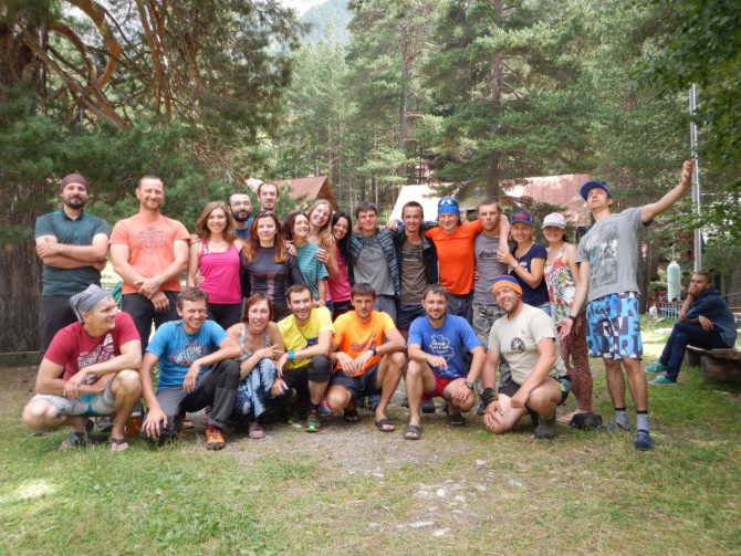 Узункол 2016. Сборы Федерации альпинизма Краснодарского края и альпклуба "Штурм". (факк, кирпич)