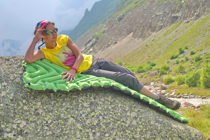 Впечатления от коврика Klymit Static V (Альпинизм, тест-команда риска)