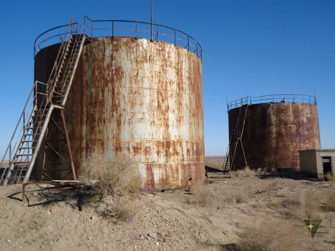 Добро пожаловать на остров Возрождения! (Часть 2. Полигон "Бархан": Аральск-7 и ПНИЛ-52, Туризм, Аральское море, полигон Бархан)