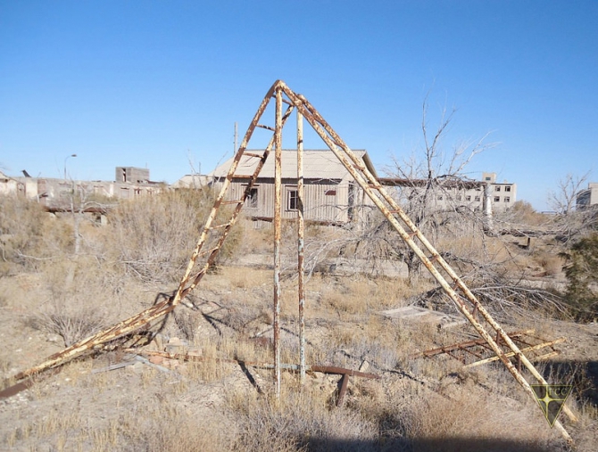 Добро пожаловать на остров Возрождения! (Часть 2. Полигон "Бархан": Аральск-7 и ПНИЛ-52, Туризм, Аральское море, полигон Бархан)