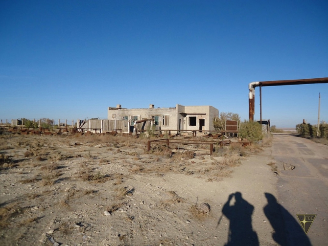 Добро пожаловать на остров Возрождения! (Часть 2. Полигон "Бархан": Аральск-7 и ПНИЛ-52, Туризм, Аральское море, полигон Бархан)