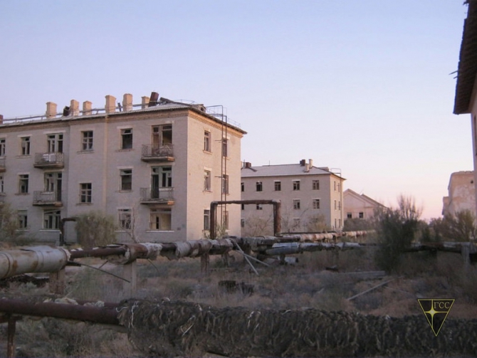 Добро пожаловать на остров Возрождения! (Часть 2. Полигон "Бархан": Аральск-7 и ПНИЛ-52, Туризм, Аральское море, полигон Бархан)