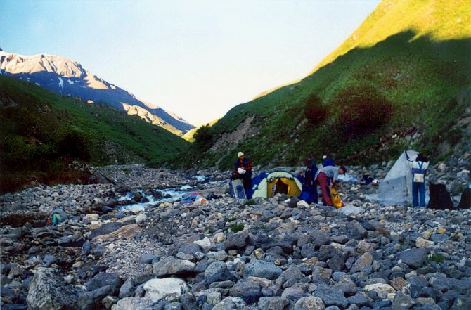 По страницам старых дневников (Дневник 2001, Горный туризм)