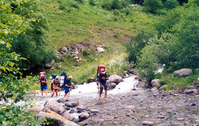 По страницам старых дневников (Дневник 2001, Горный туризм)