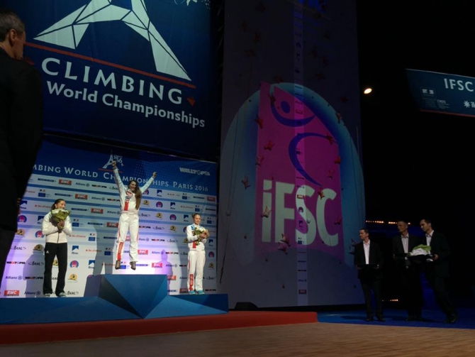 Российские скалолазы завоевали на чемпионате мира пять медалей! (Скалолазание, париж, чемпионат мира, скалолазание, трудность, скорость, боулдеринг, юлия каплина, анна цыганова, елена красовская, александр шиков)