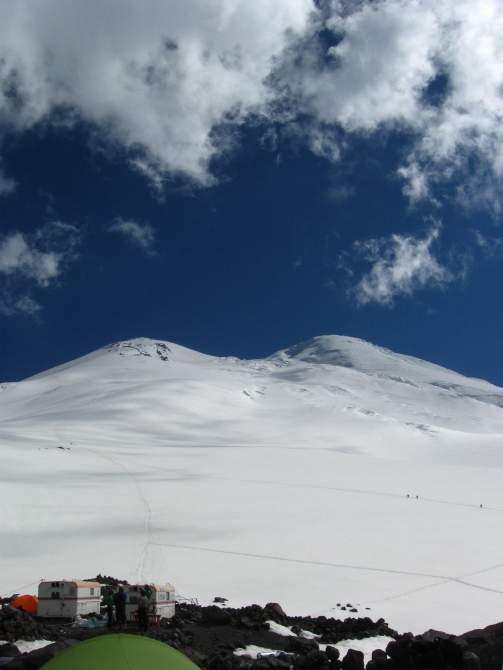 Эльбрус с севера. Фотоэпизоды. (Альпинизм)
