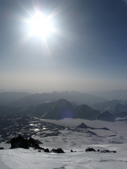 Эльбрус с севера. Фотоэпизоды. (Альпинизм)