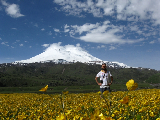 Эльбрус с севера. Фотоэпизоды. (Альпинизм)
