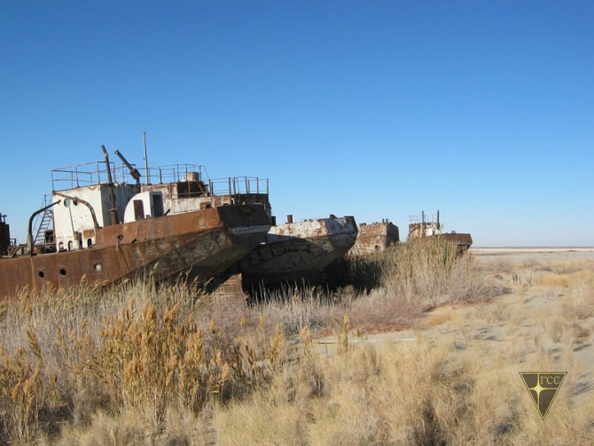Добро пожаловать на остров Возрождения! (Часть 3. Брошенные корабли. Возвращение домой, Туризм, Аральское море, Аральск-7, полигон Бархан)