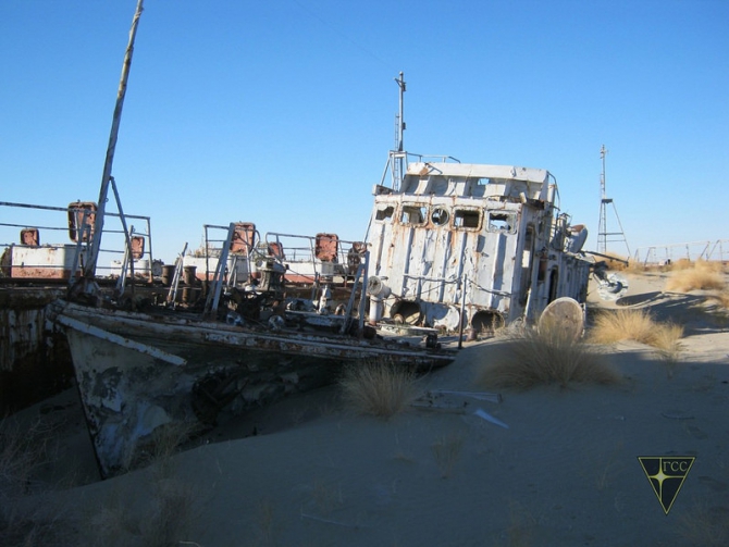 Добро пожаловать на остров Возрождения! (Часть 3. Брошенные корабли. Возвращение домой, Туризм, Аральское море, Аральск-7, полигон Бархан)