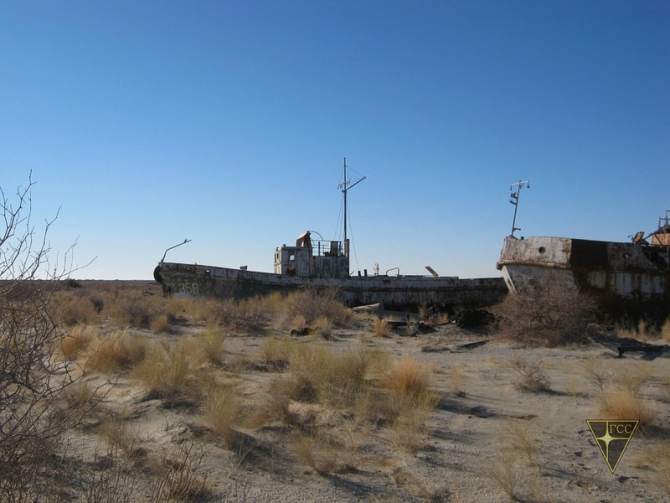 Добро пожаловать на остров Возрождения! (Часть 3. Брошенные корабли. Возвращение домой, Туризм, Аральское море, Аральск-7, полигон Бархан)