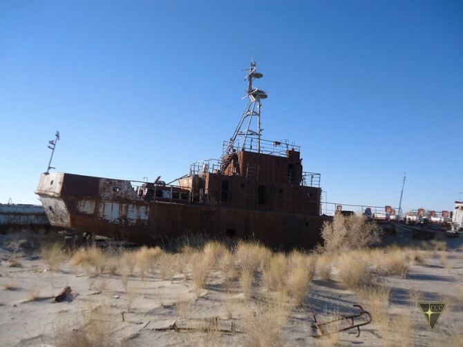 Добро пожаловать на остров Возрождения! (Часть 3. Брошенные корабли. Возвращение домой, Туризм, Аральское море, Аральск-7, полигон Бархан)