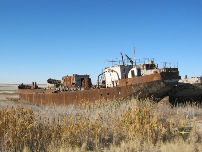 Добро пожаловать на остров Возрождения! (Часть 3. Брошенные корабли. Возвращение домой, Туризм, Аральское море, Аральск-7, полигон Бархан)