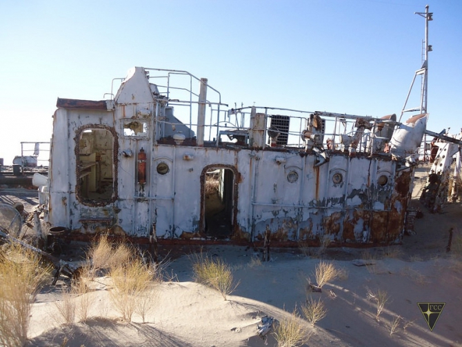 Добро пожаловать на остров Возрождения! (Часть 3. Брошенные корабли. Возвращение домой, Туризм, Аральское море, Аральск-7, полигон Бархан)