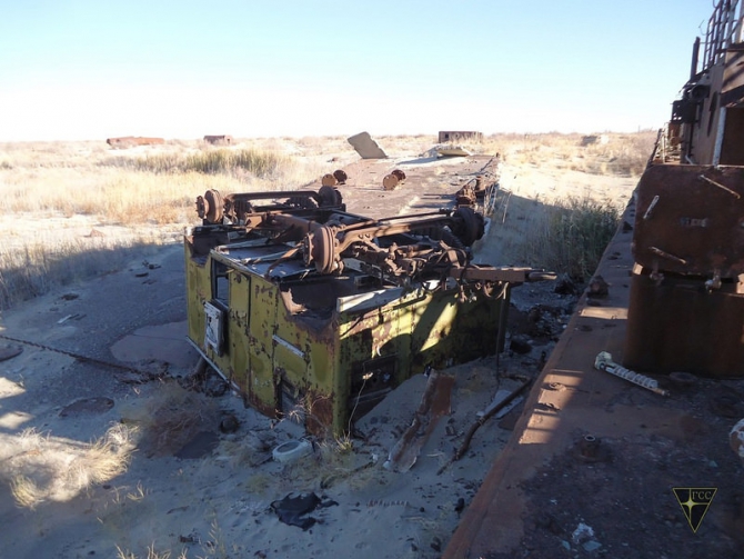 Добро пожаловать на остров Возрождения! (Часть 3. Брошенные корабли. Возвращение домой, Туризм, Аральское море, Аральск-7, полигон Бархан)