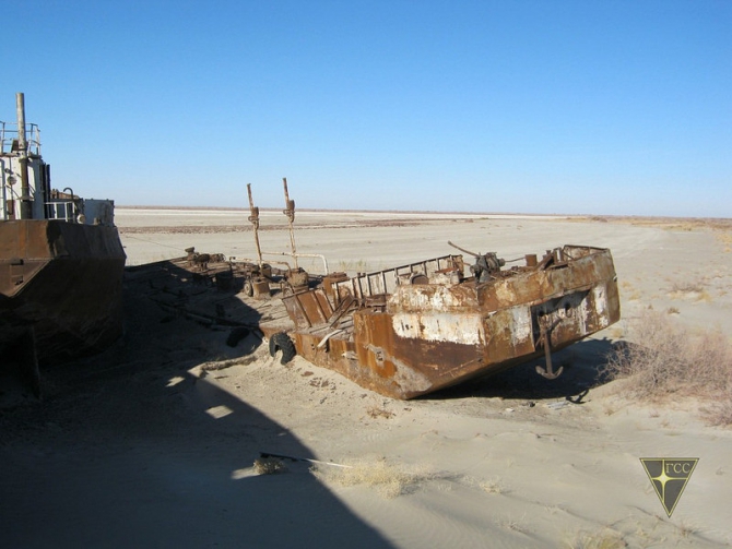 Добро пожаловать на остров Возрождения! (Часть 3. Брошенные корабли. Возвращение домой, Туризм, Аральское море, Аральск-7, полигон Бархан)