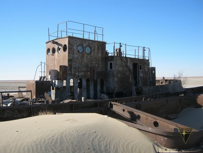 Добро пожаловать на остров Возрождения! (Часть 3. Брошенные корабли. Возвращение домой, Туризм, Аральское море, Аральск-7, полигон Бархан)