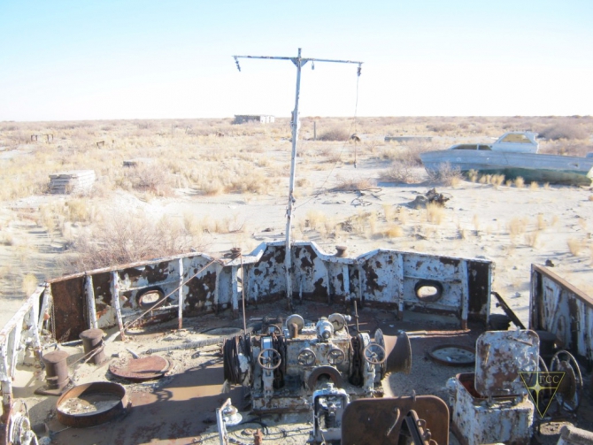 Добро пожаловать на остров Возрождения! (Часть 3. Брошенные корабли. Возвращение домой, Туризм, Аральское море, Аральск-7, полигон Бархан)