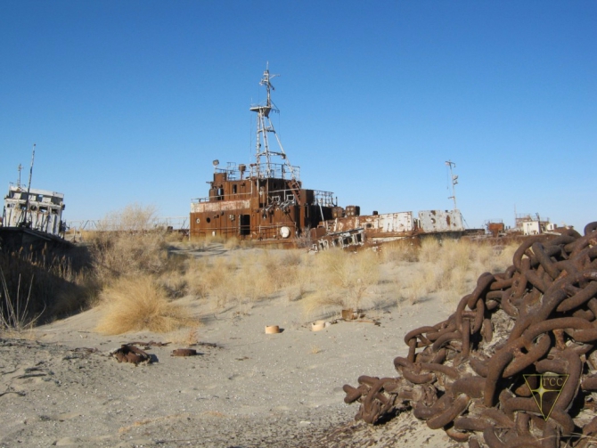 Добро пожаловать на остров Возрождения! (Часть 3. Брошенные корабли. Возвращение домой, Туризм, Аральское море, Аральск-7, полигон Бархан)