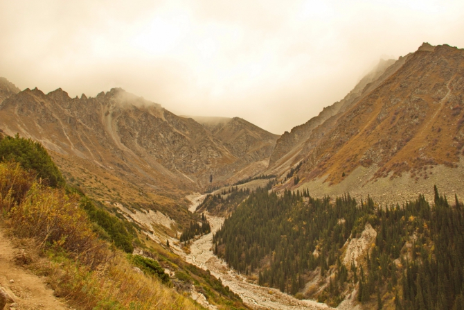 Ала-Арча. Осенние мотивы (Туризм, киргизия, фотоотчет)