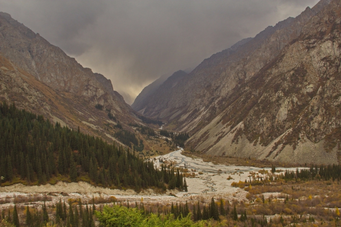 Ала-Арча. Осенние мотивы (Туризм, киргизия, фотоотчет)