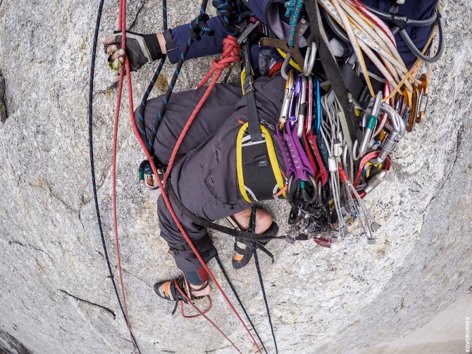 на Кыркчилту по Дэви (2-е прохождение, Альпинизм, каравшин, 6б, питер)