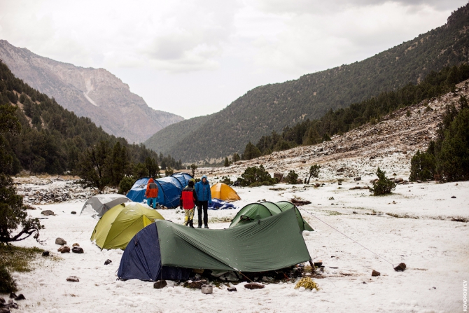 на Кыркчилту по Дэви (2-е прохождение, Альпинизм, каравшин, 6б, питер)
