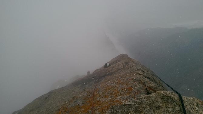 на Кыркчилту по Дэви (2-е прохождение, Альпинизм, каравшин, 6б, питер)