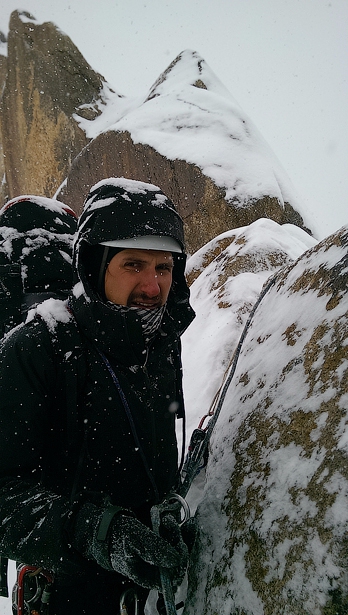 на Кыркчилту по Дэви (2-е прохождение, Альпинизм, каравшин, 6б, питер)