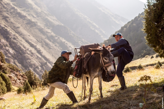 на Кыркчилту по Дэви (2-е прохождение, Альпинизм, каравшин, 6б, питер)